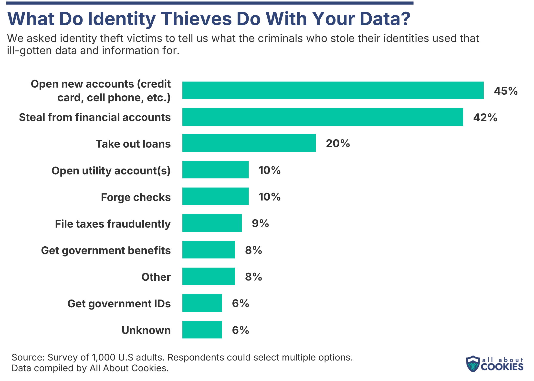 What identity thieves do with your data
